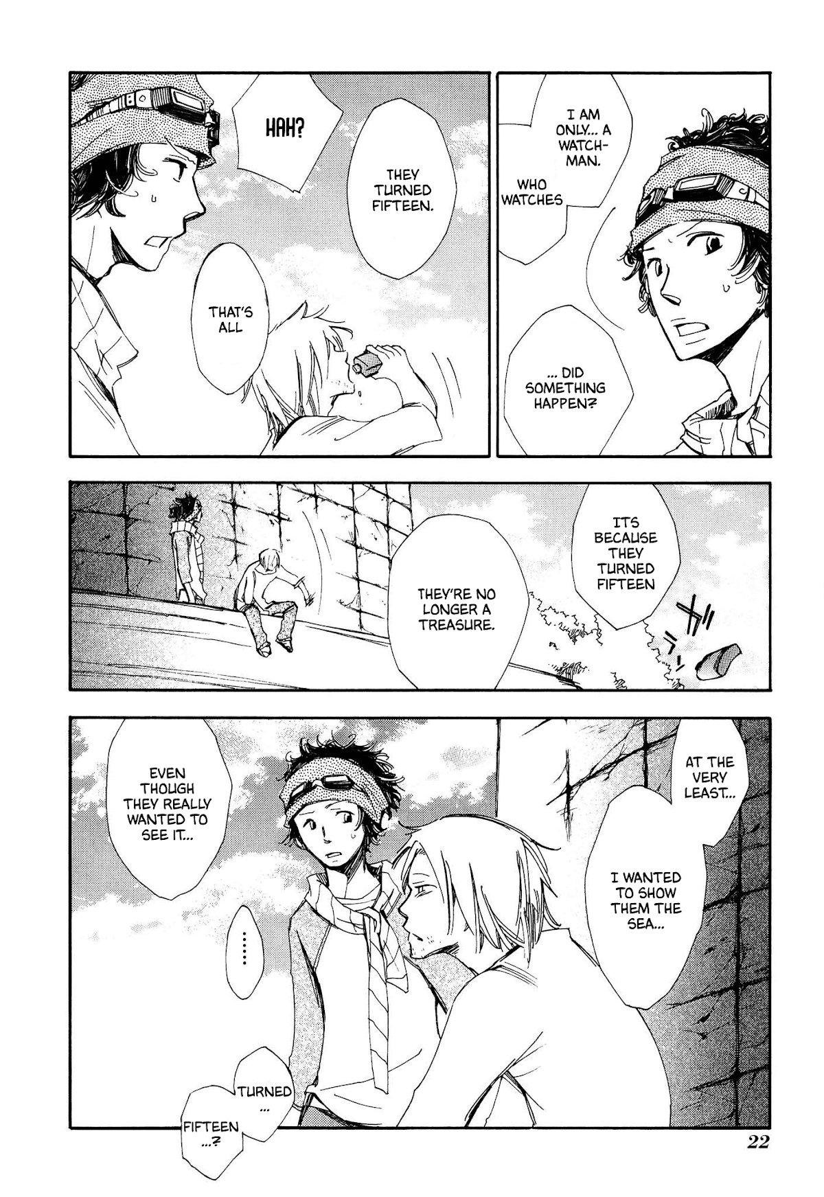Daidaiboshi Chapter 7 page 21 - Chapter 7: Diving into the Sea