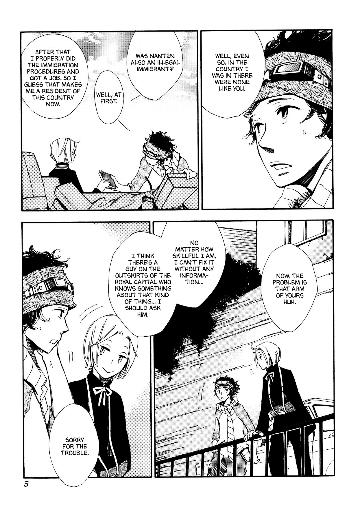 Daidaiboshi Chapter 7 page 4 - Chapter 7: Diving into the Sea