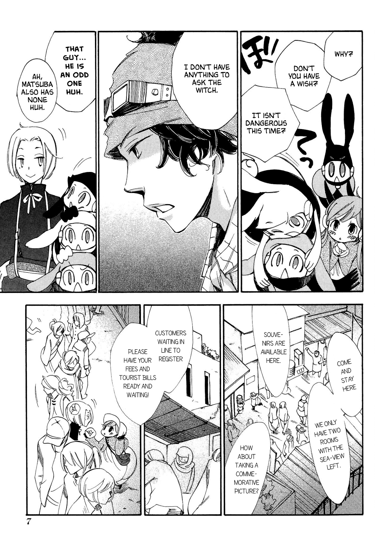 Daidaiboshi Chapter 7 page 6 - Chapter 7: Diving into the Sea