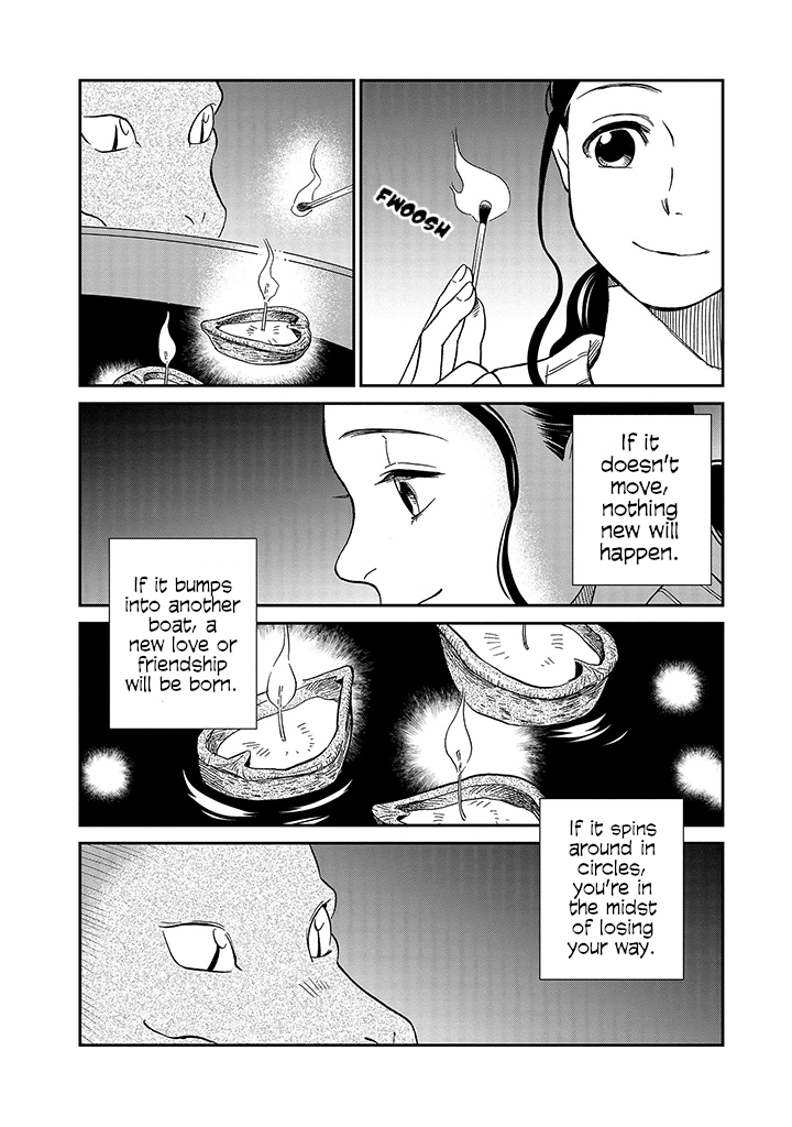Daidokoro no Dragon Chapter 13 page 17 - Chapter 13: Boat