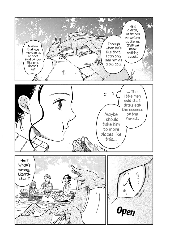 Daidokoro no Dragon Chapter 14 page 14 - Chapter 14: The Essence of the Forest