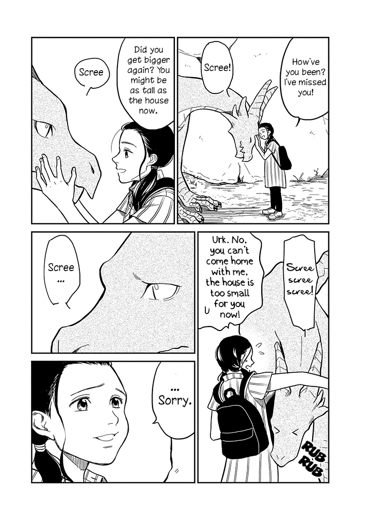 Daidokoro no Dragon Chapter 16 page 4 - Chapter 16: Flight