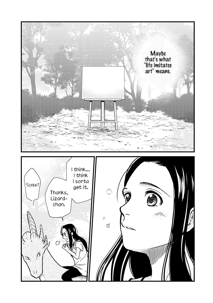 Daidokoro no Dragon Chapter 20 page 17 - Chapter 20: Things only I can draw