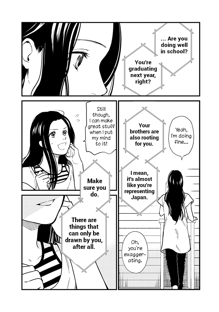 Daidokoro no Dragon Chapter 20 page 7 - Chapter 20: Things only I can draw
