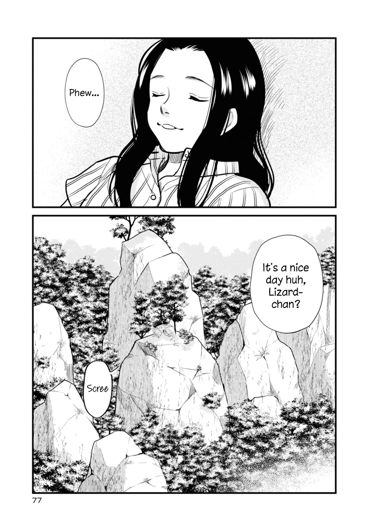 Daidokoro no Dragon Chapter 21 page 4 - Chapter 21: Baa-sama
