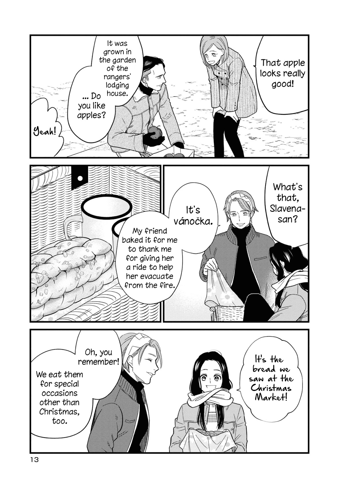 Daidokoro no Dragon Chapter 25 page 12 - Chapter 25: Vánočka