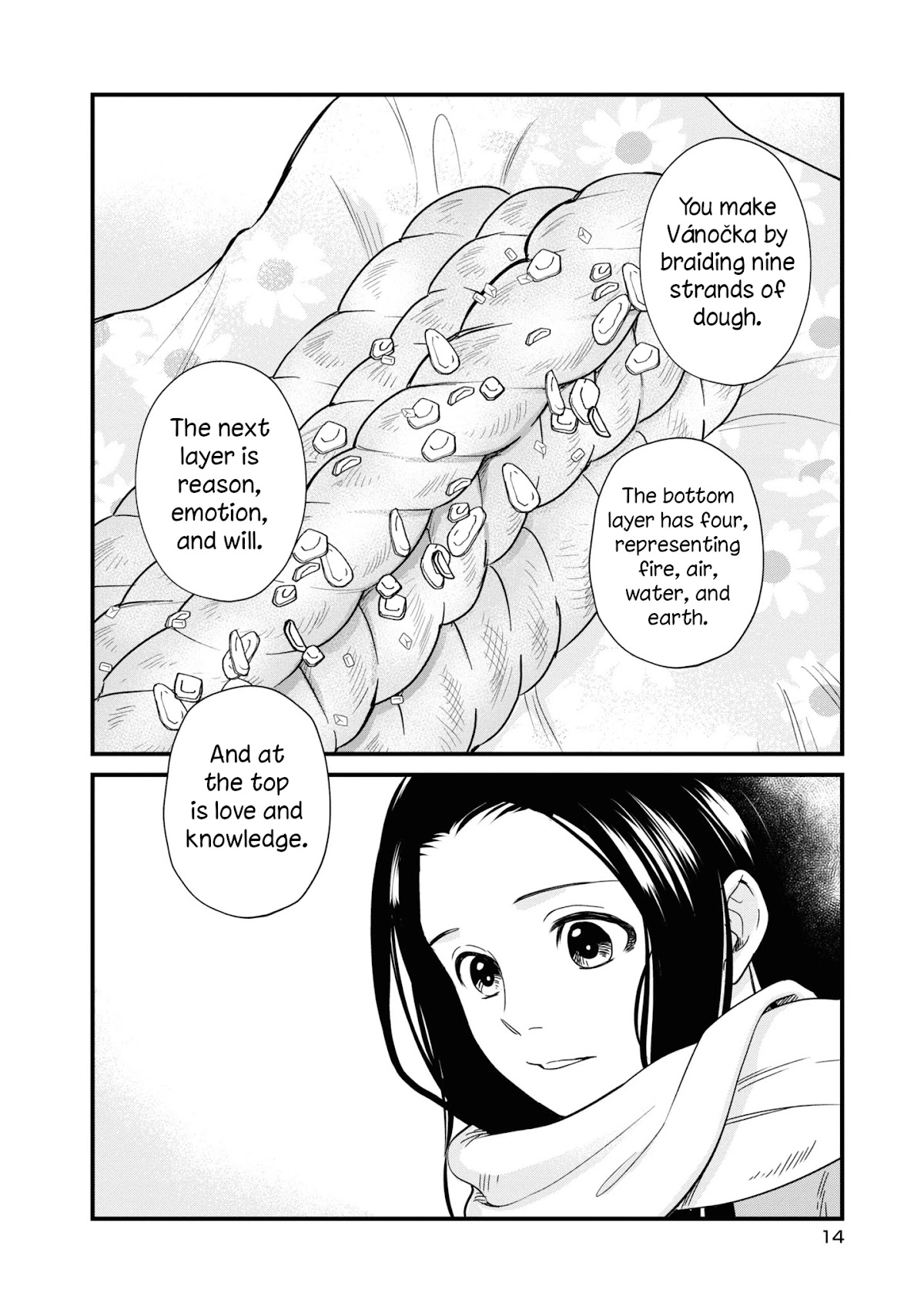 Daidokoro no Dragon Chapter 25 page 13 - Chapter 25: Vánočka