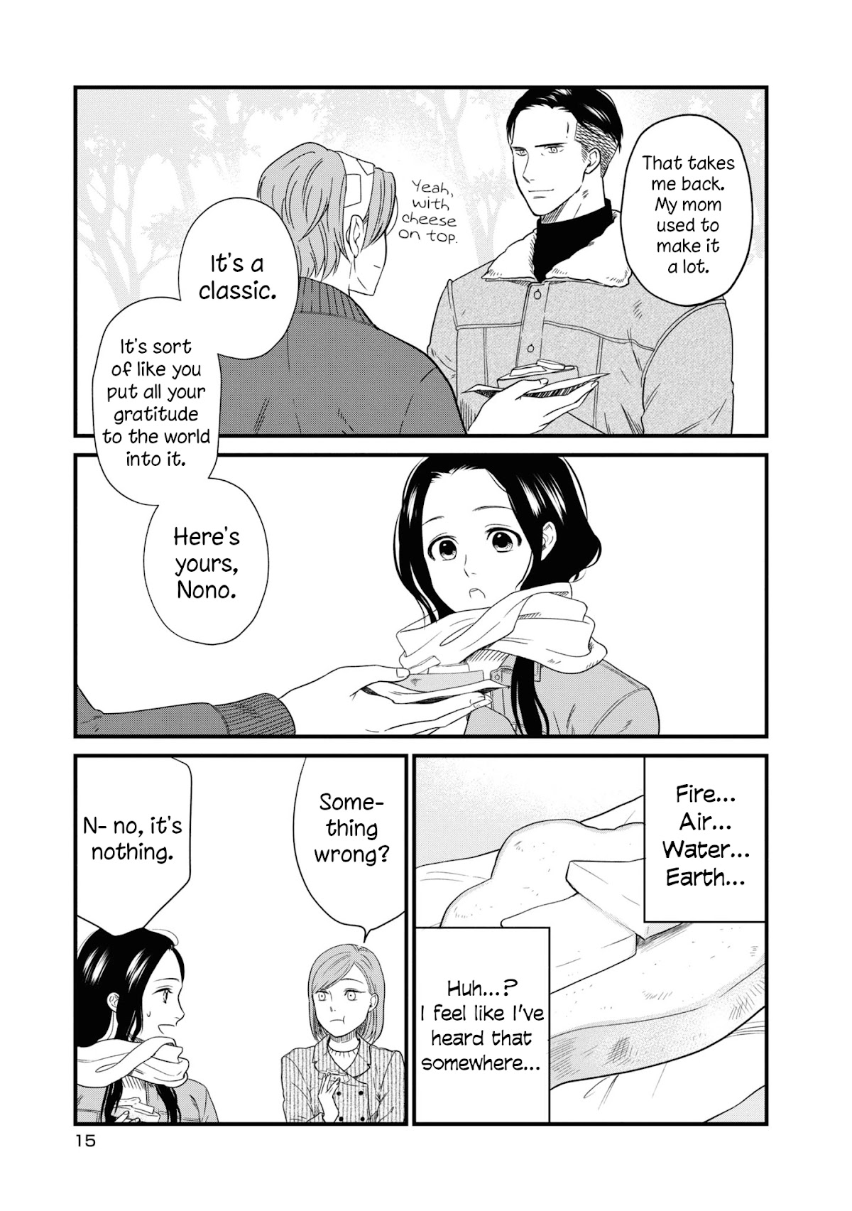 Daidokoro no Dragon Chapter 25 page 14 - Chapter 25: Vánočka
