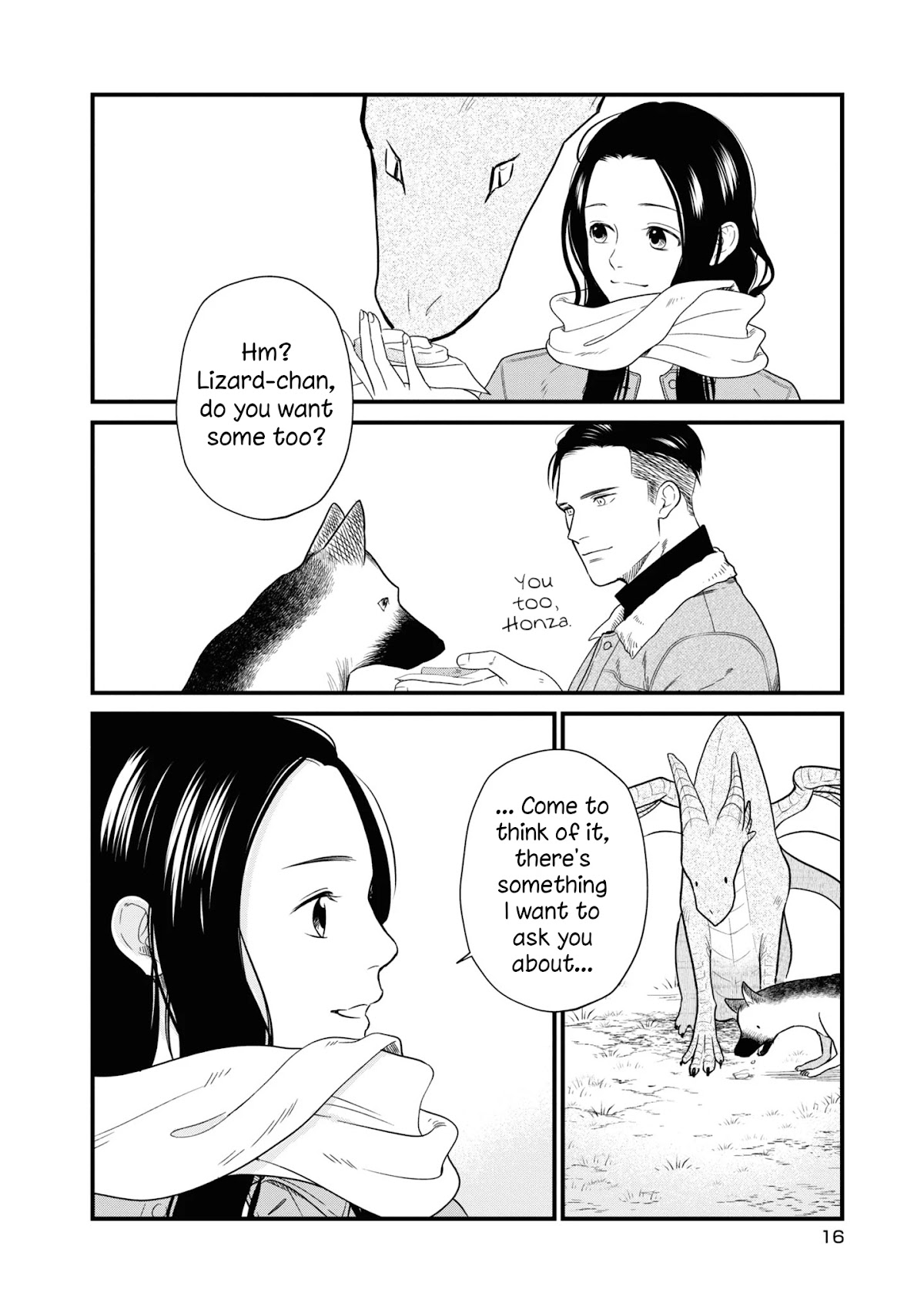 Daidokoro no Dragon Chapter 25 page 15 - Chapter 25: Vánočka