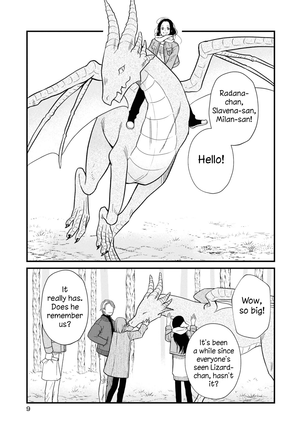 Daidokoro no Dragon Chapter 25 page 8 - Chapter 25: Vánočka