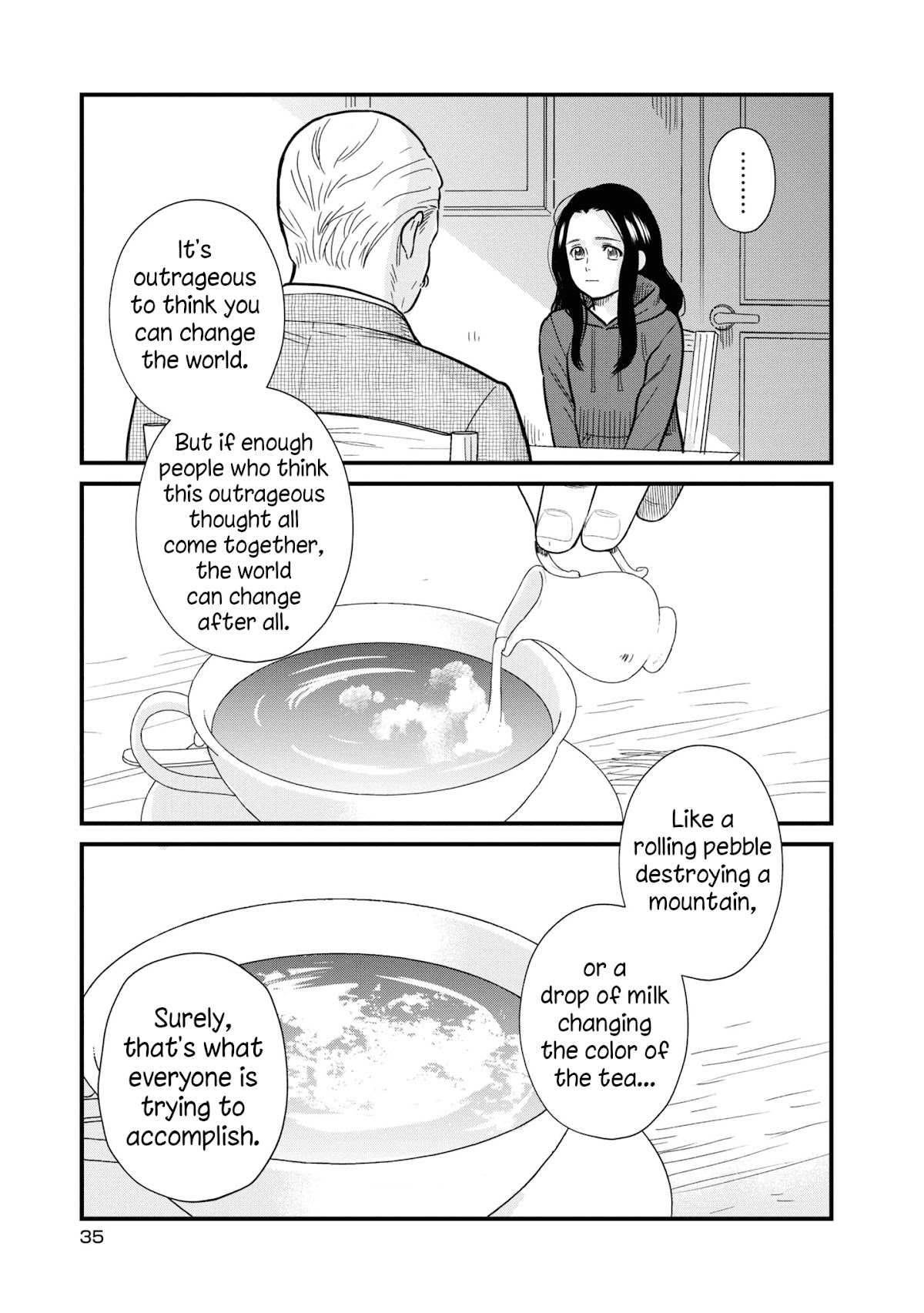 Daidokoro no Dragon Chapter 26 page 14 - Chapter 26: A Drop of Milk