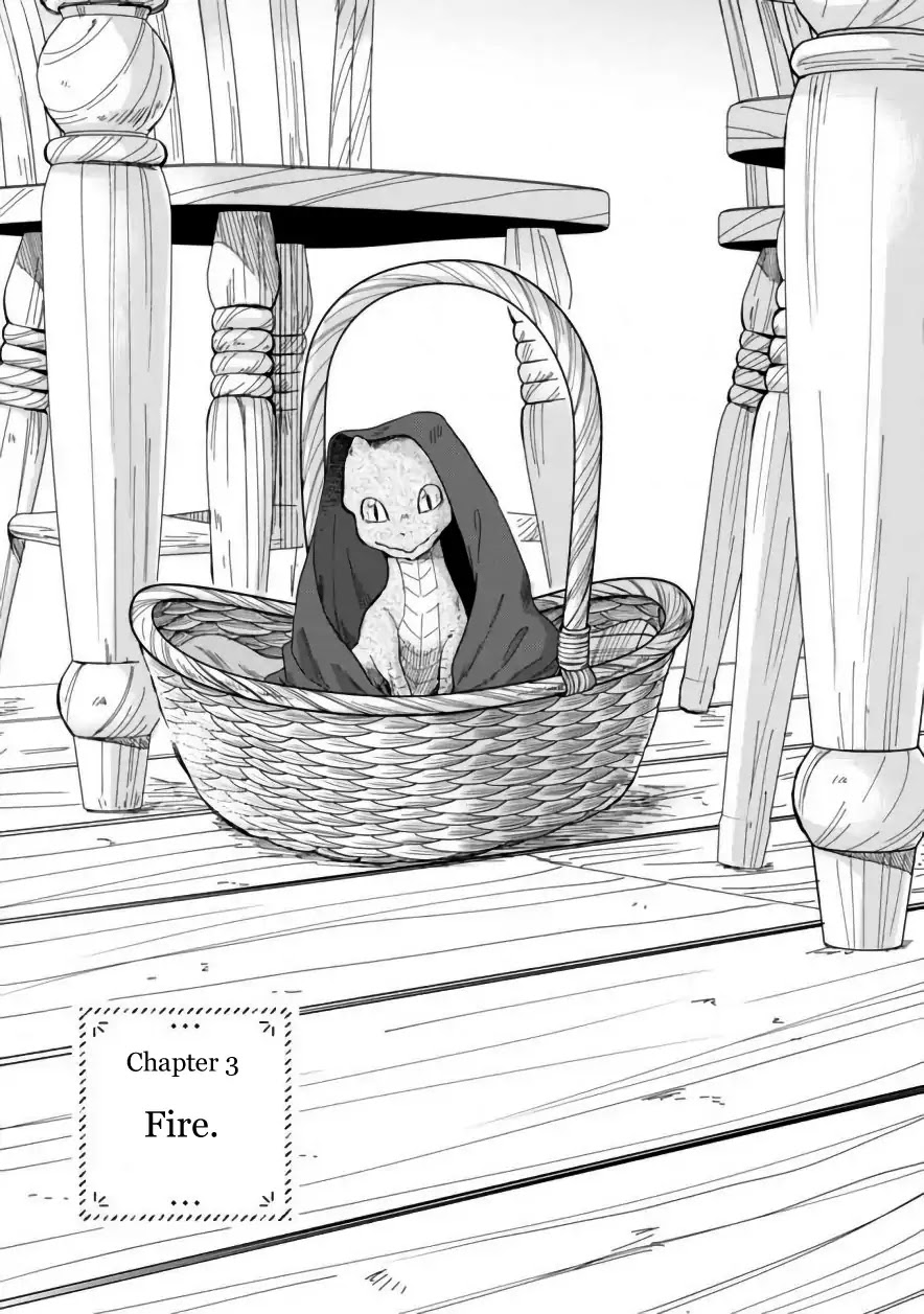 Daidokoro no Dragon Chapter 3 page 2 - Chapter 3: Fire