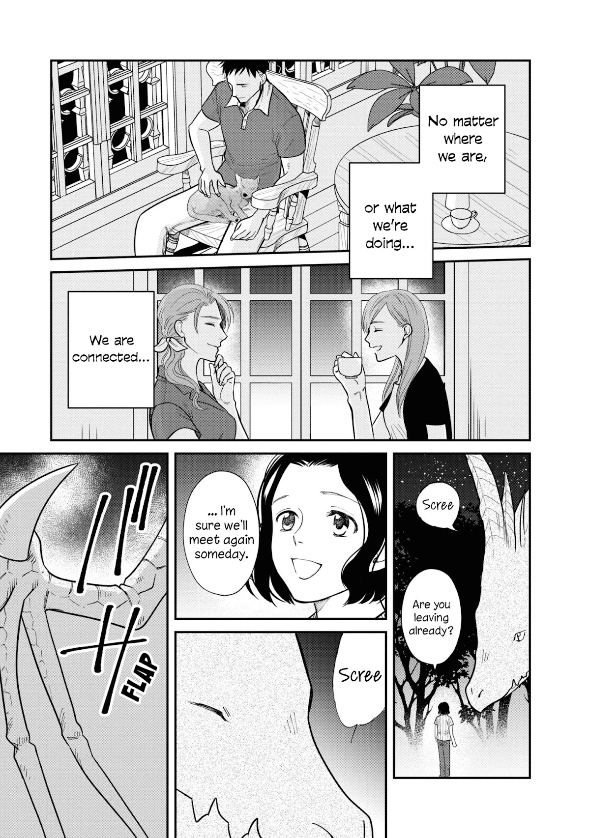 Daidokoro no Dragon Chapter 31 page 34 - Chapter 31: Sky