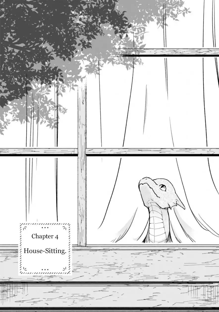 Daidokoro no Dragon Chapter 4 page 3 - Chapter 4: House-sitting