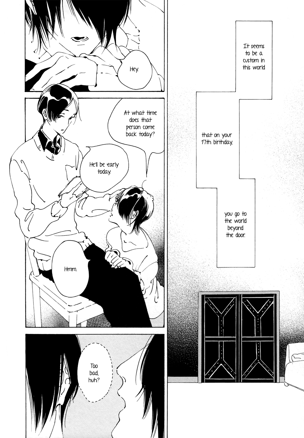 Daiichi Souko Nite Chapter 4 page 5 - Chapter 4: Hateshinai Ao