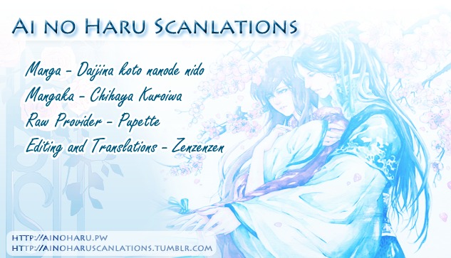Daiji na Koto na no de, Nido. Chapter 3 page 2 - Chapter 3 : Chapter 3