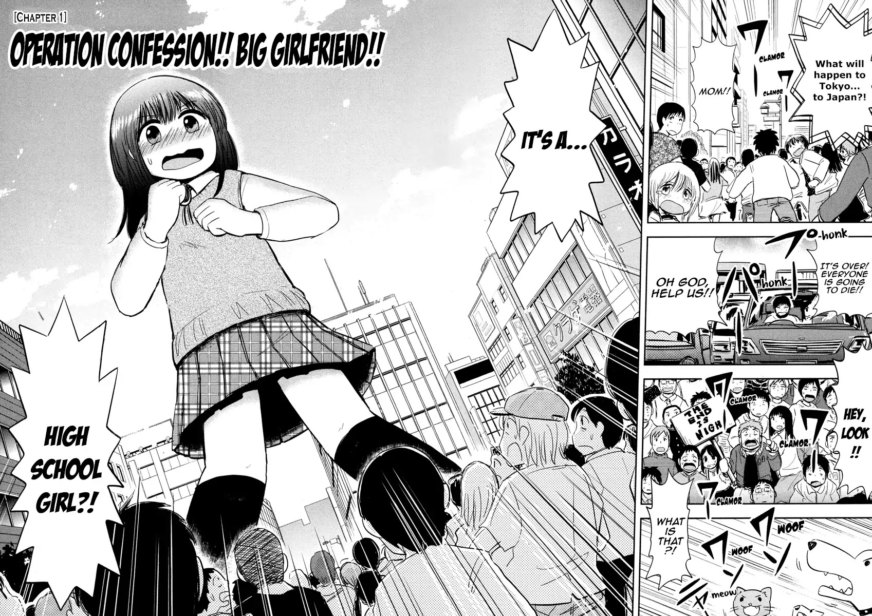 Daikanojo Chapter 1 page 6 - Chapter 1: Operation Confession!! Big Girlfriend!!
