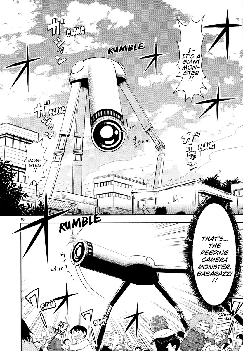 Daikanojo Chapter 2 page 16 - Chapter 2: Ah!! She's on Camera!!