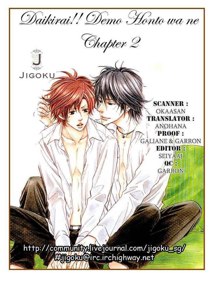 Daikirai!! Demo Honto wa ne... Chapter 2 page 25 - Chapter 2: Can I Hold You?