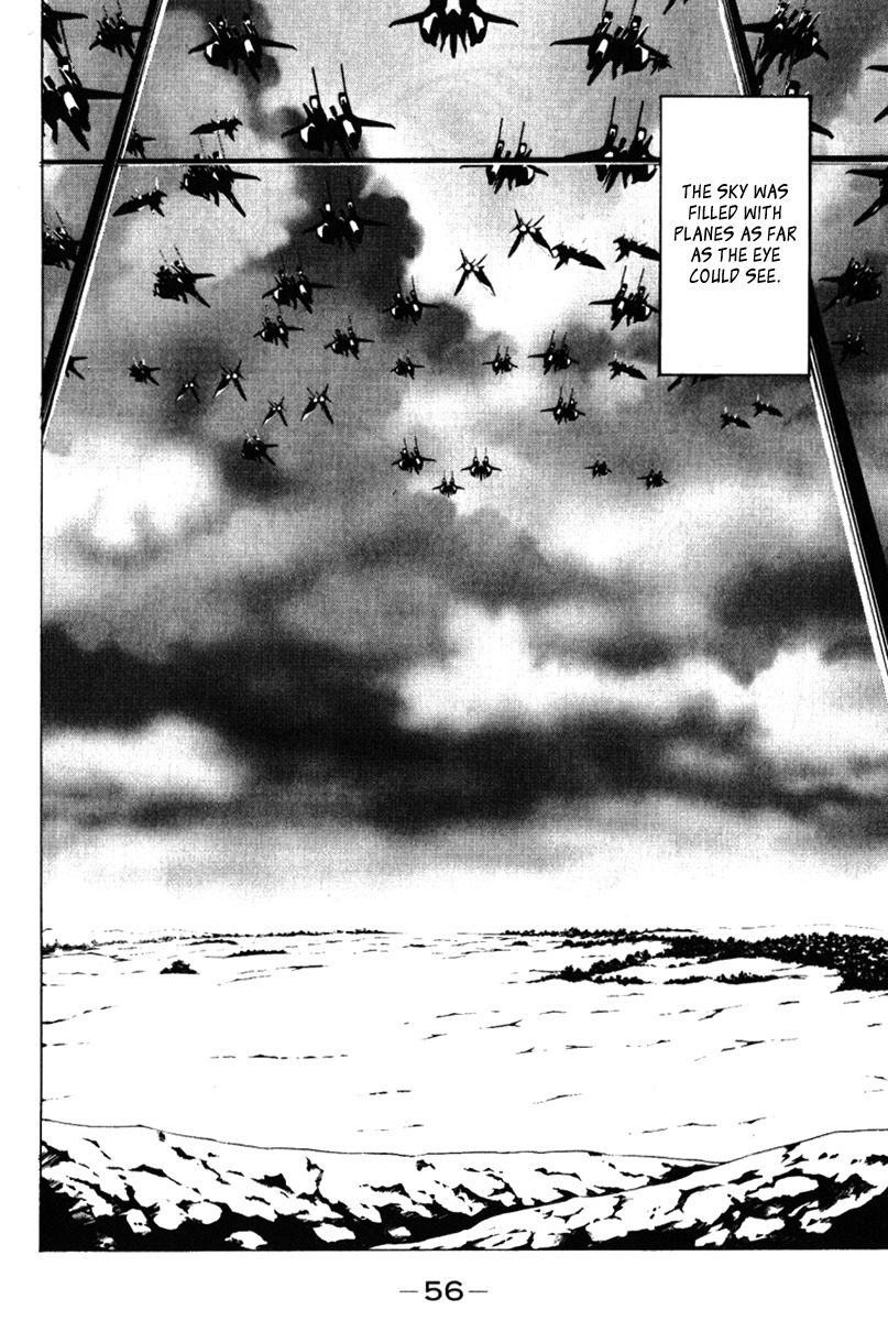 Daikusei Kuuki Heishidan Chapter 0 page 57 - Chapter 0: Dark Skies