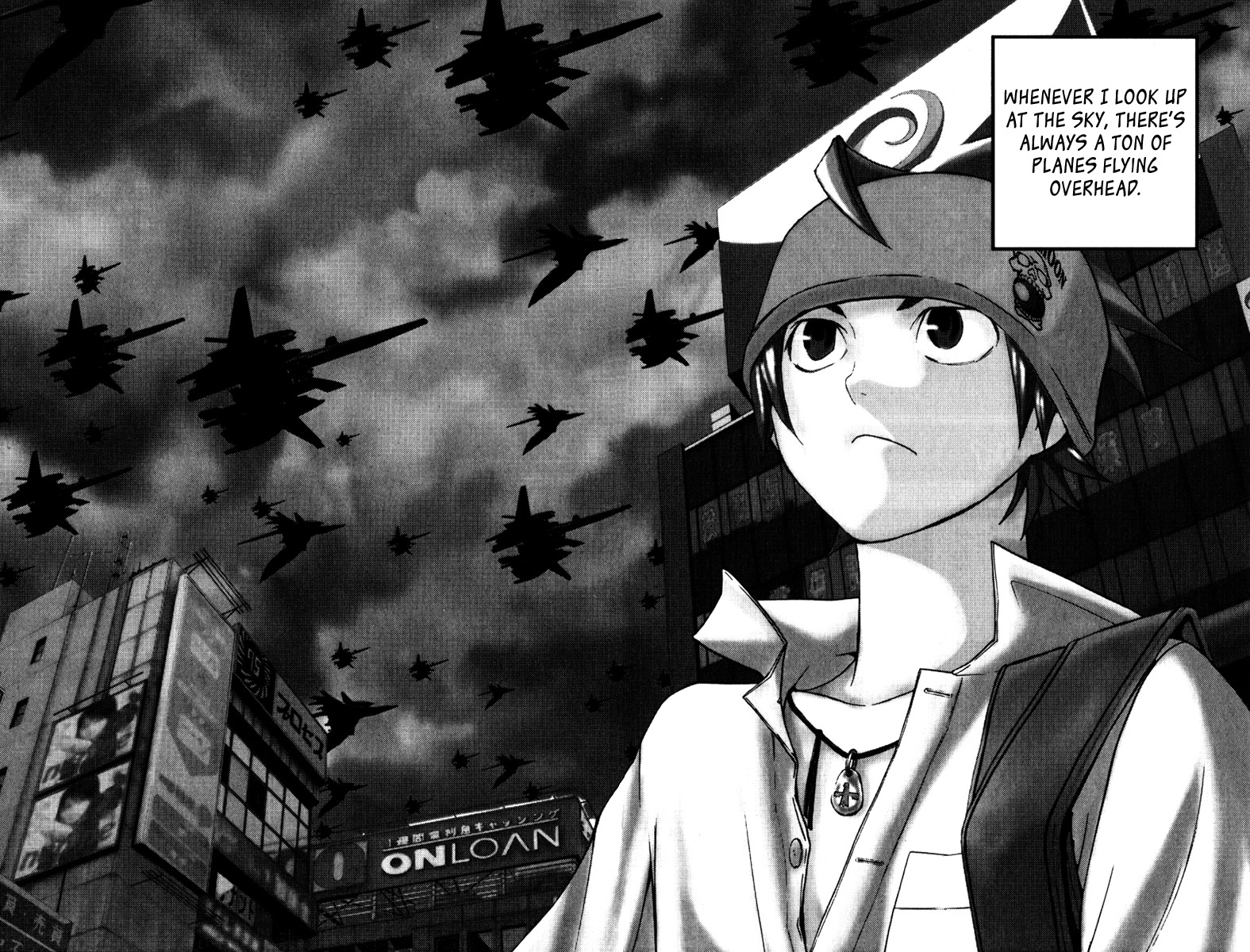 Daikusei Kuuki Heishidan Chapter 0 page 8 - Chapter 0: Dark Skies