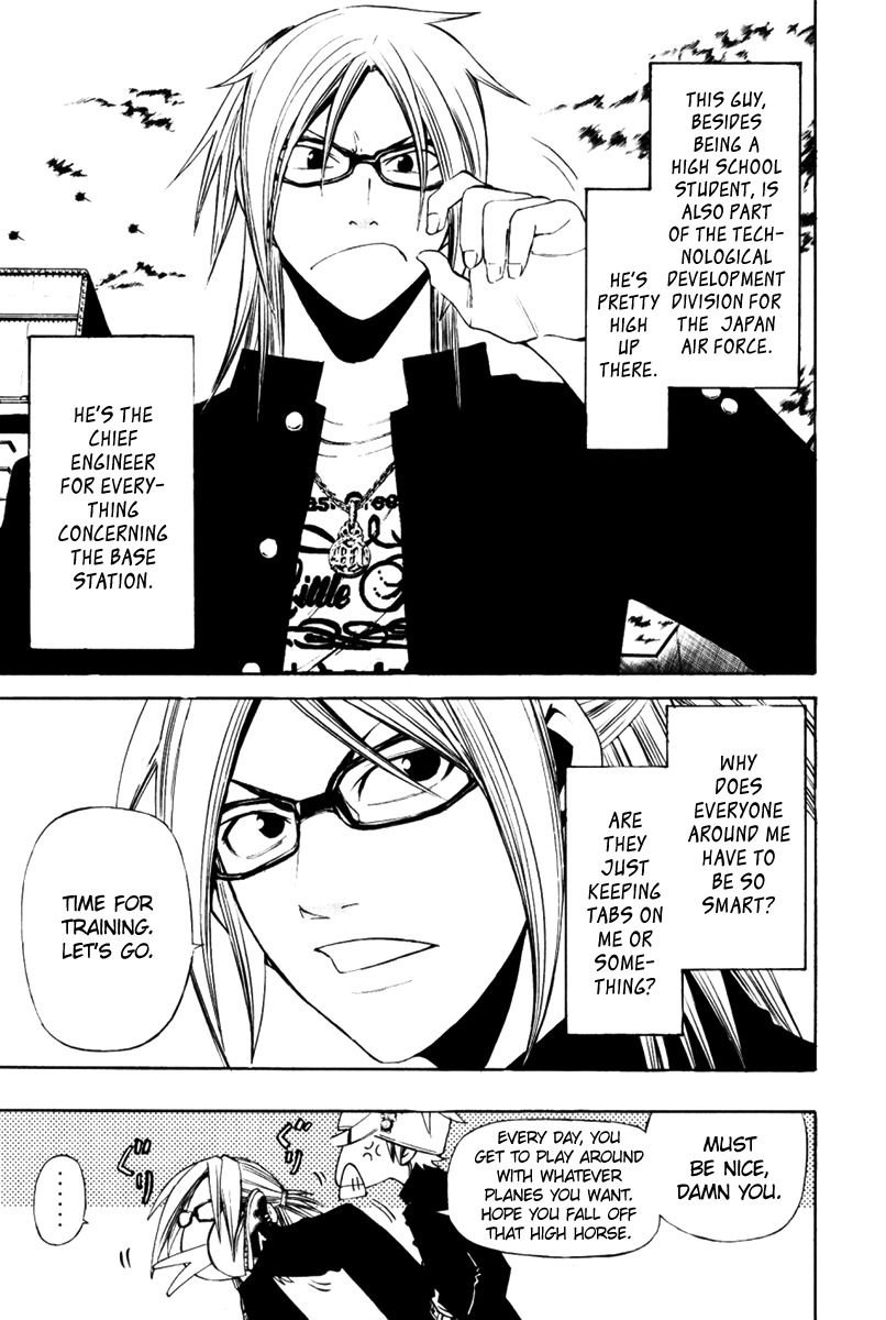 Daikusei Kuuki Heishidan Chapter 1 page 13 - Chapter 1: Then, There in the Clouds