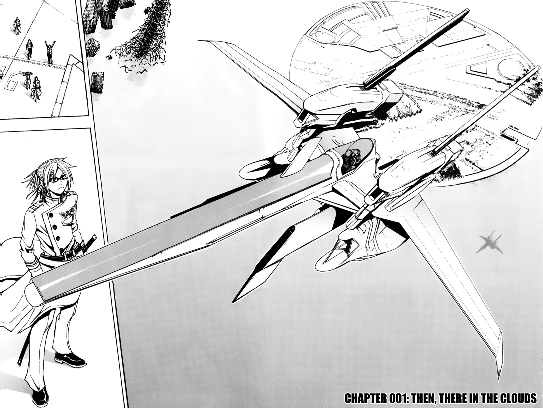 Daikusei Kuuki Heishidan Chapter 1 page 3 - Chapter 1: Then, There in the Clouds