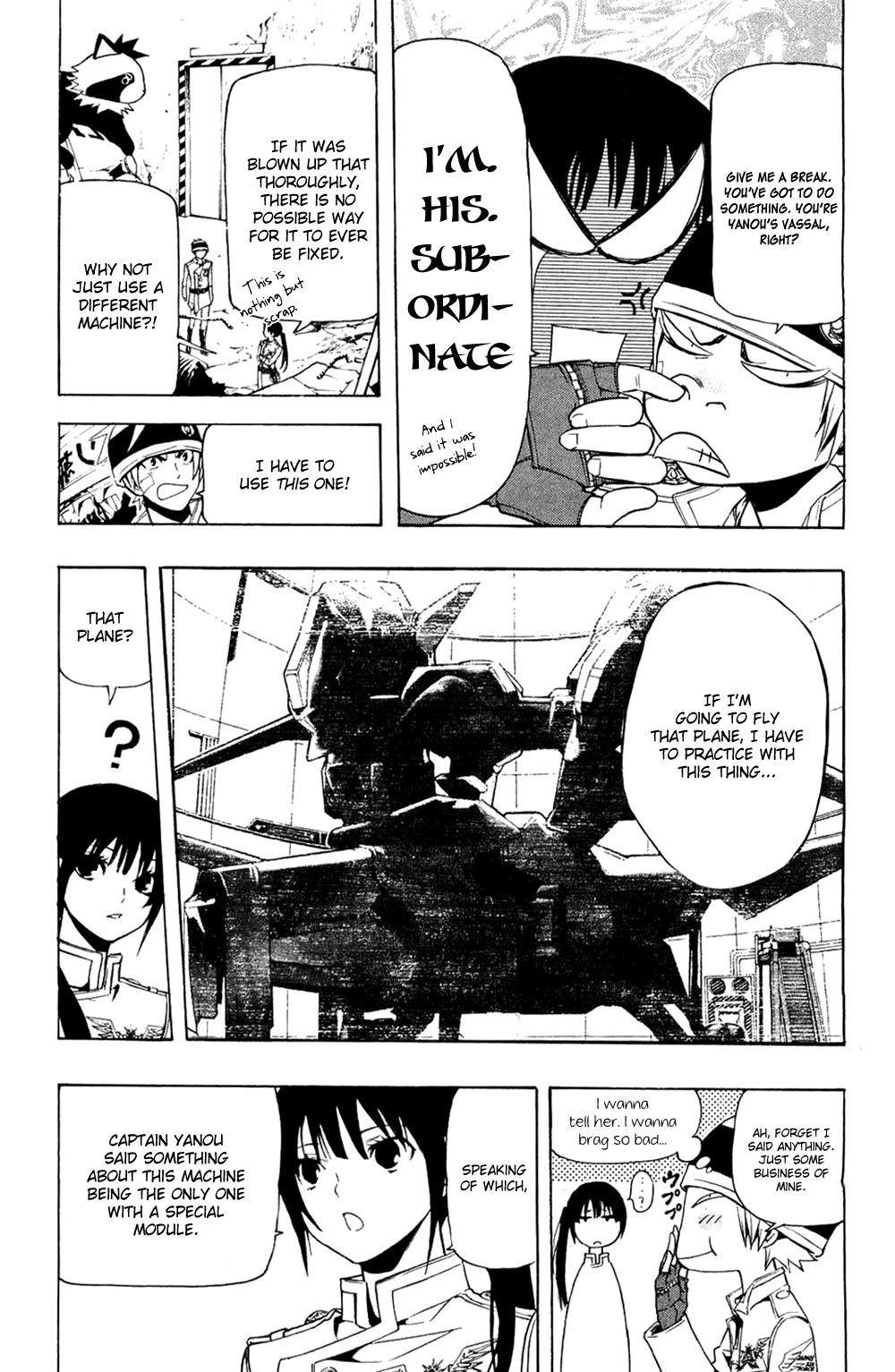 Daikusei Kuuki Heishidan Chapter 13 page 10 - Chapter 13: The Message