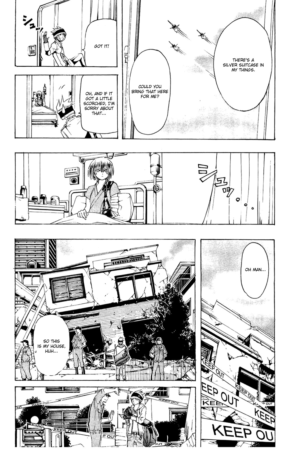 Daikusei Kuuki Heishidan Chapter 13 page 18 - Chapter 13: The Message