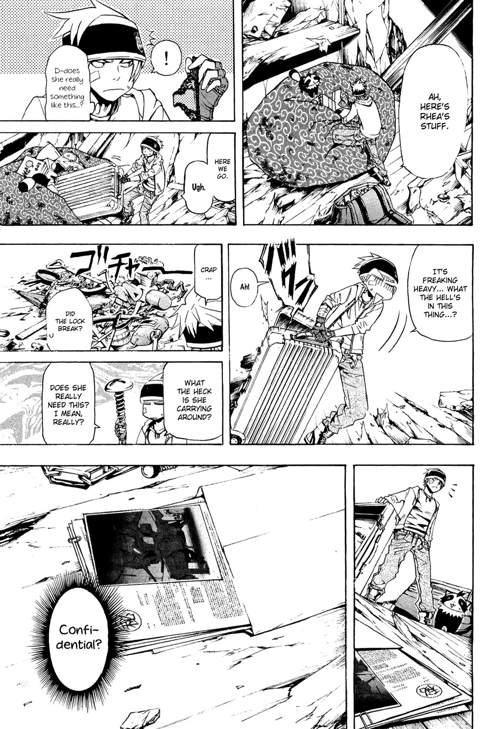 Daikusei Kuuki Heishidan Chapter 13 page 23 - Chapter 13: The Message