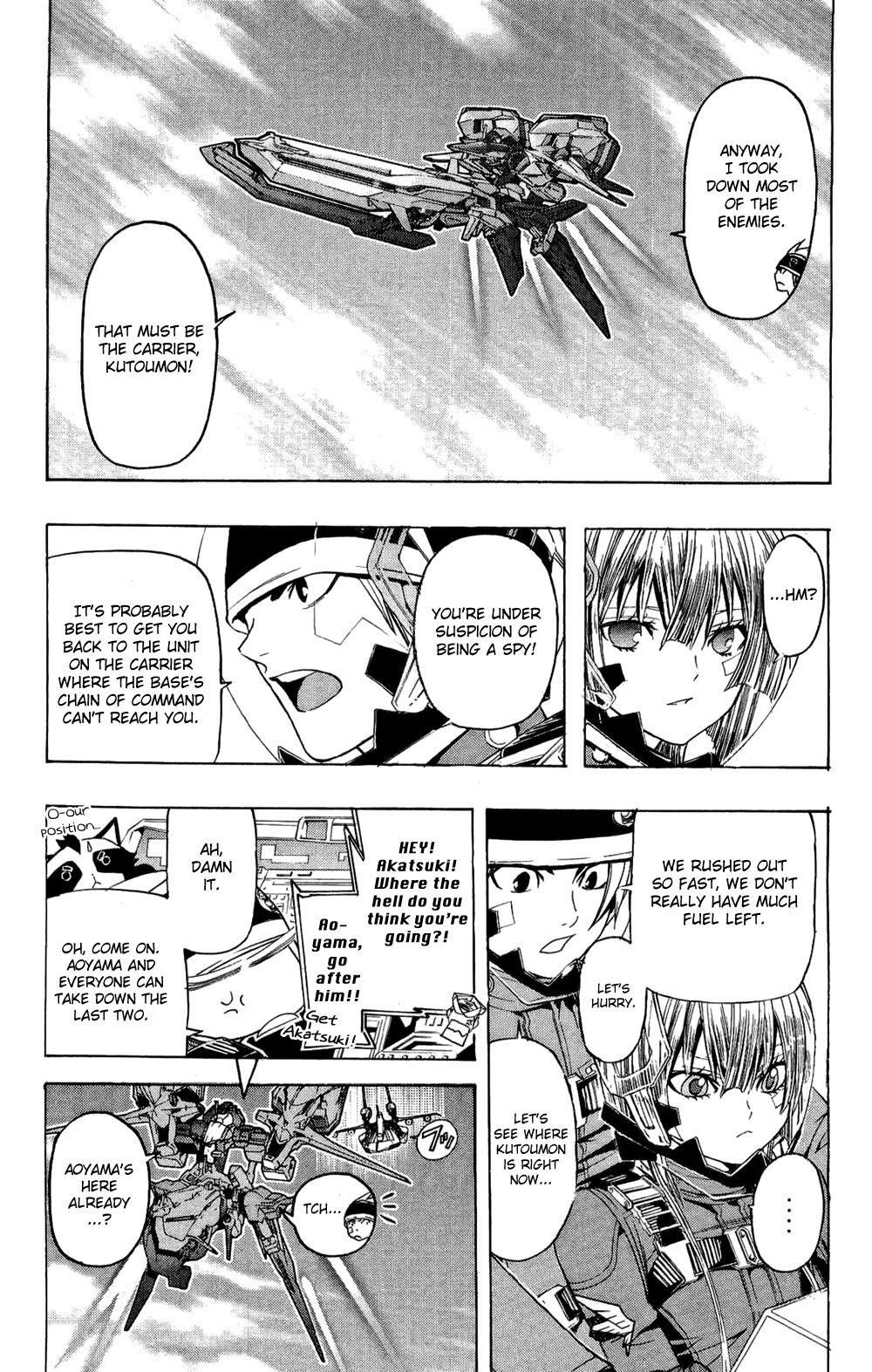 Daikusei Kuuki Heishidan Chapter 18 page 10 - Chapter 18: The Crimson Phoenix vs Garuda
