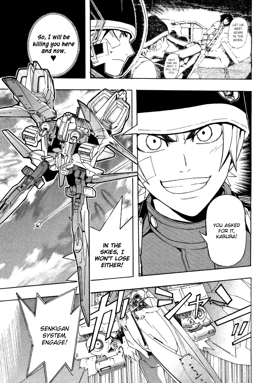 Daikusei Kuuki Heishidan Chapter 18 page 14 - Chapter 18: The Crimson Phoenix vs Garuda
