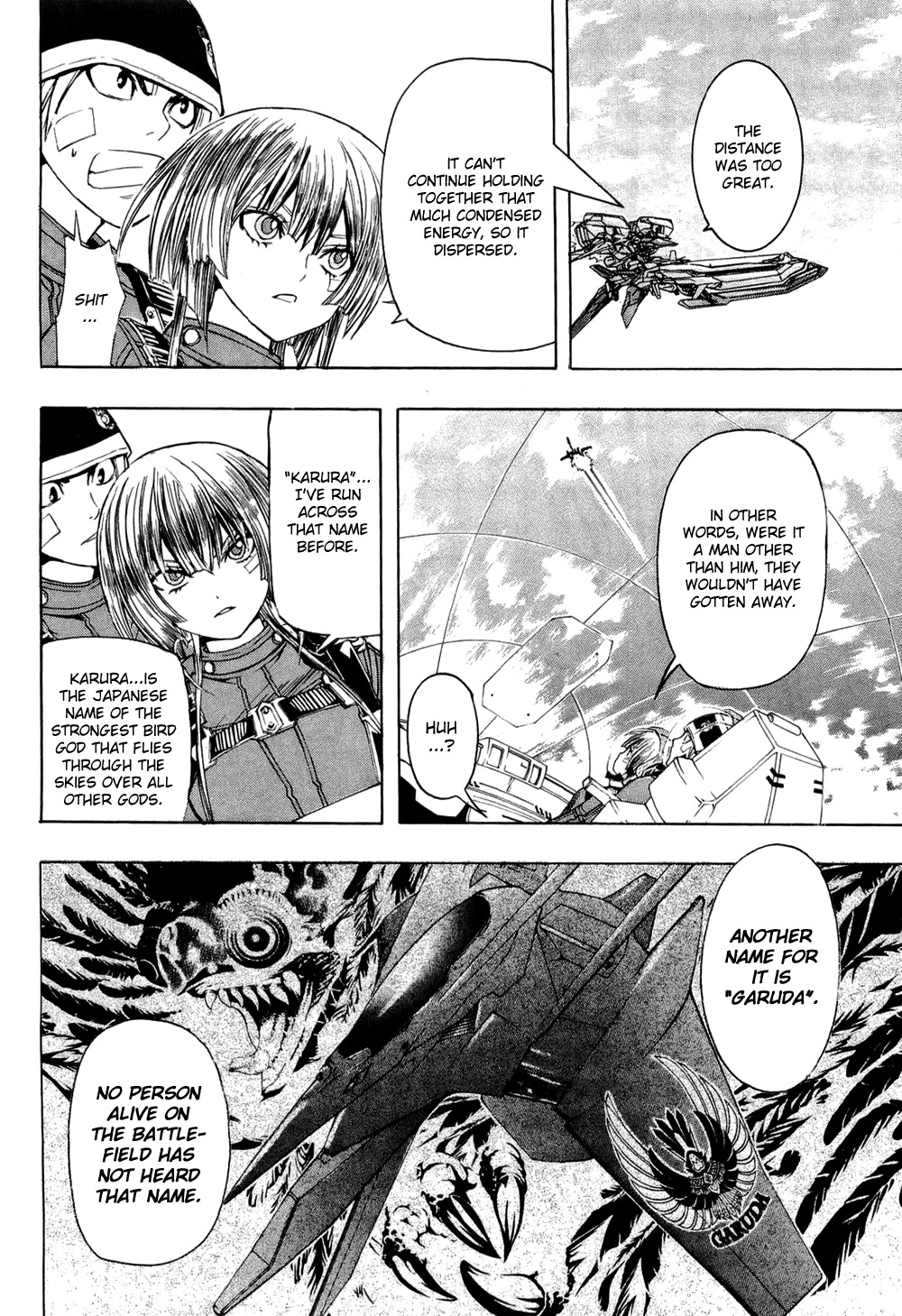 Daikusei Kuuki Heishidan Chapter 18 page 19 - Chapter 18: The Crimson Phoenix vs Garuda
