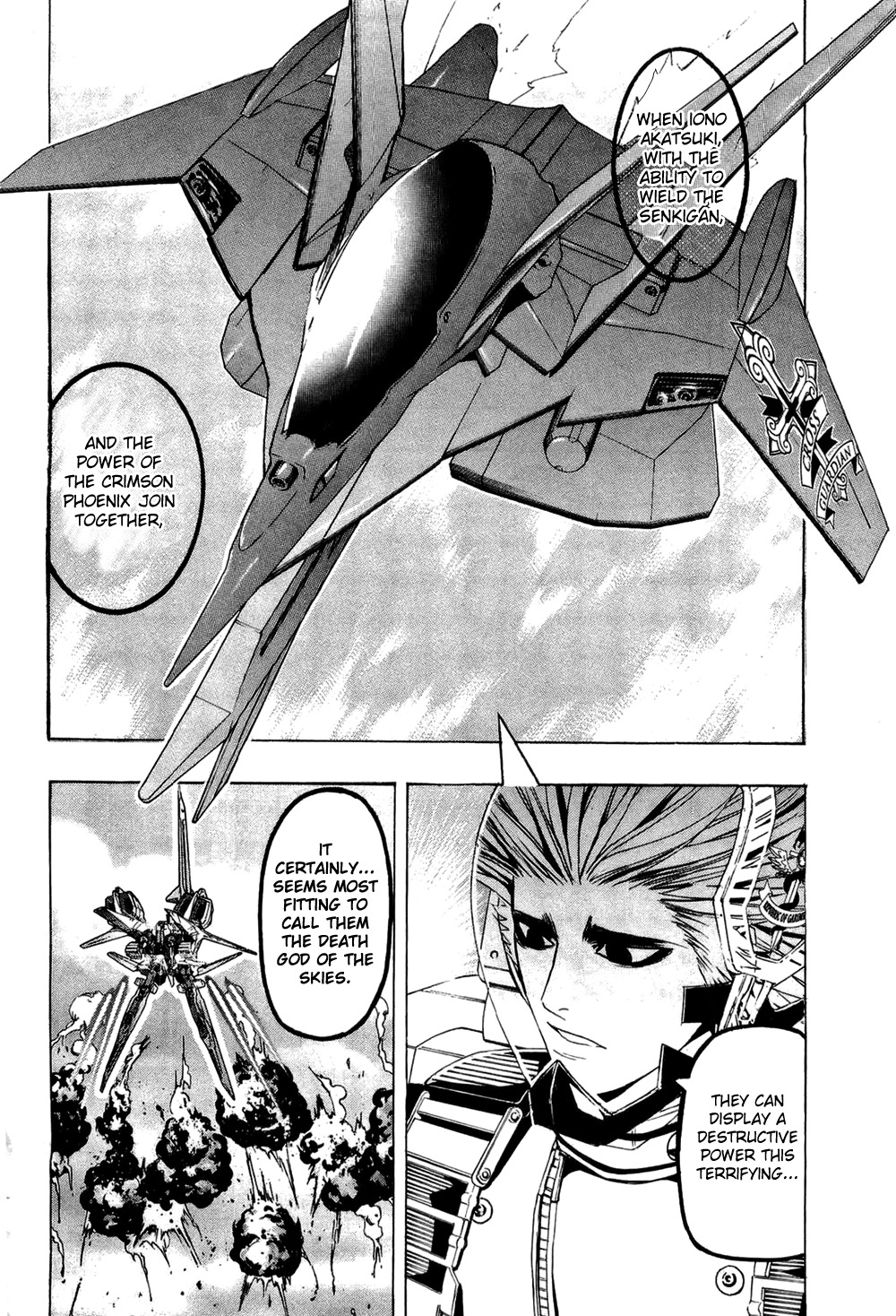 Daikusei Kuuki Heishidan Chapter 18 page 4 - Chapter 18: The Crimson Phoenix vs Garuda