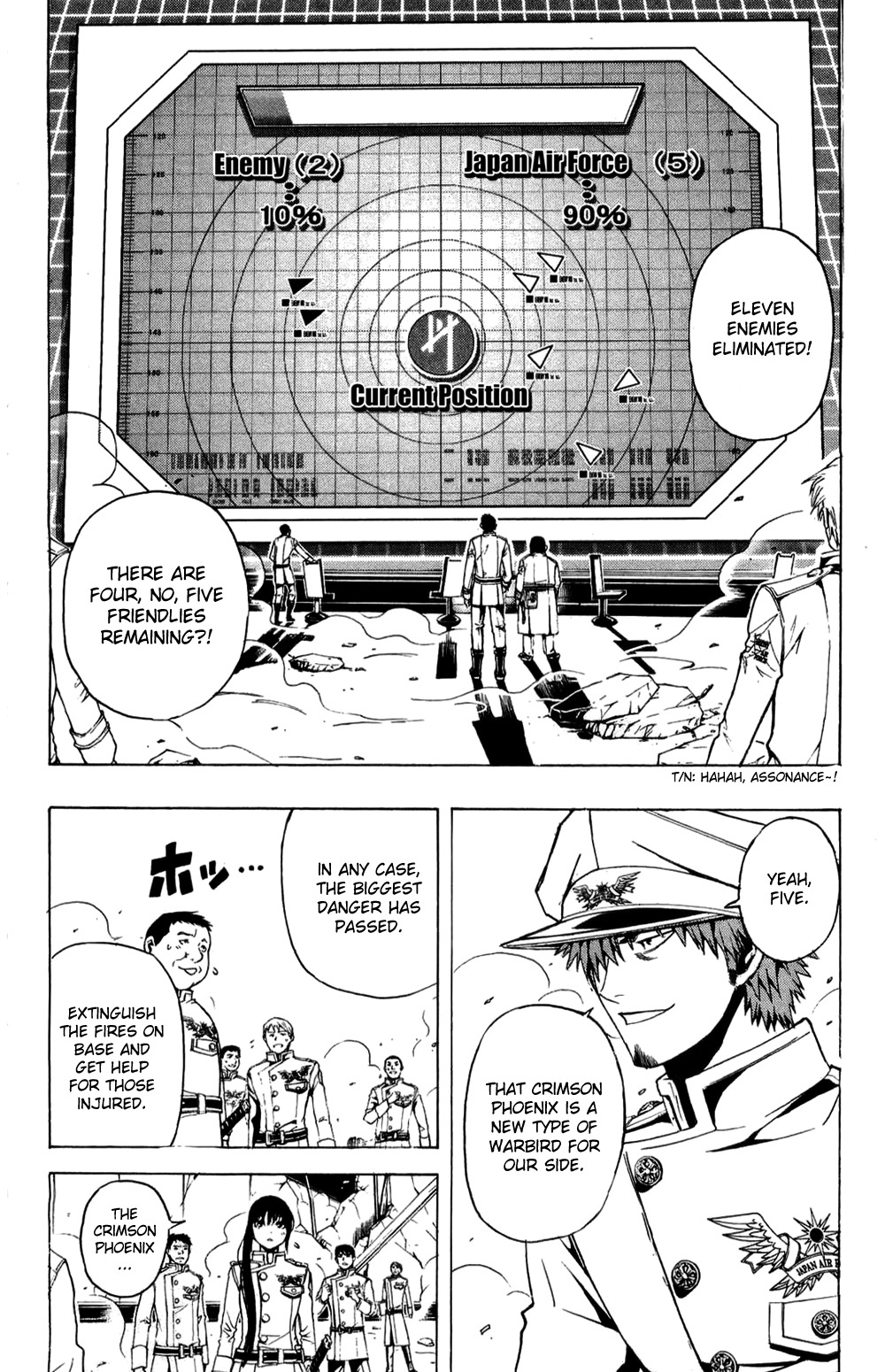 Daikusei Kuuki Heishidan Chapter 18 page 7 - Chapter 18: The Crimson Phoenix vs Garuda