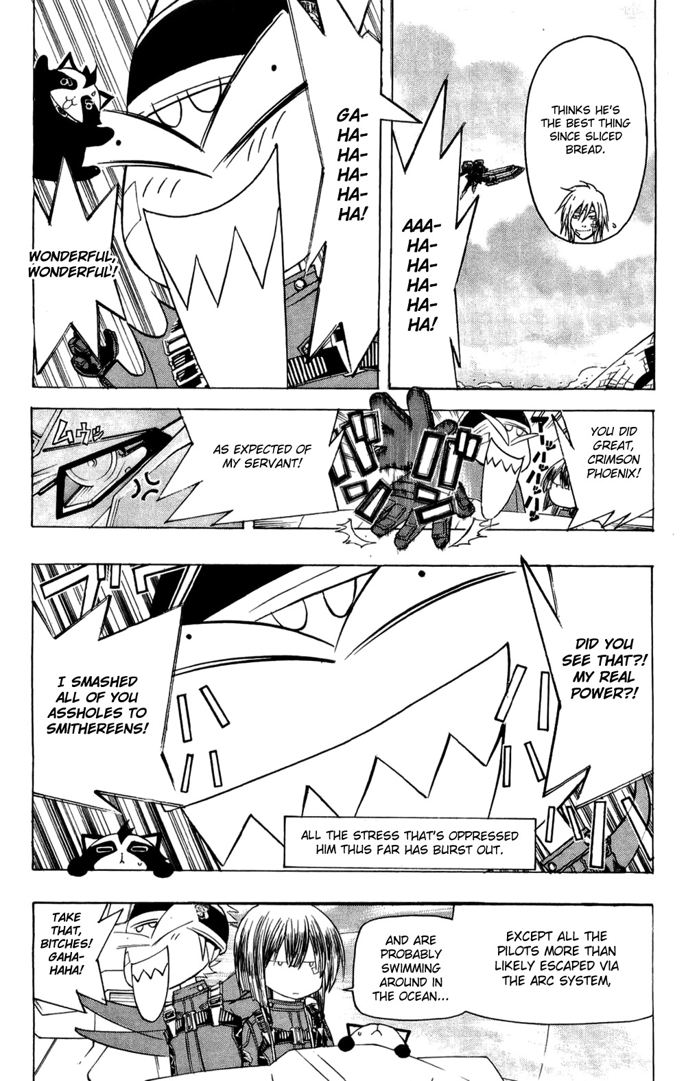 Daikusei Kuuki Heishidan Chapter 18 page 9 - Chapter 18: The Crimson Phoenix vs Garuda