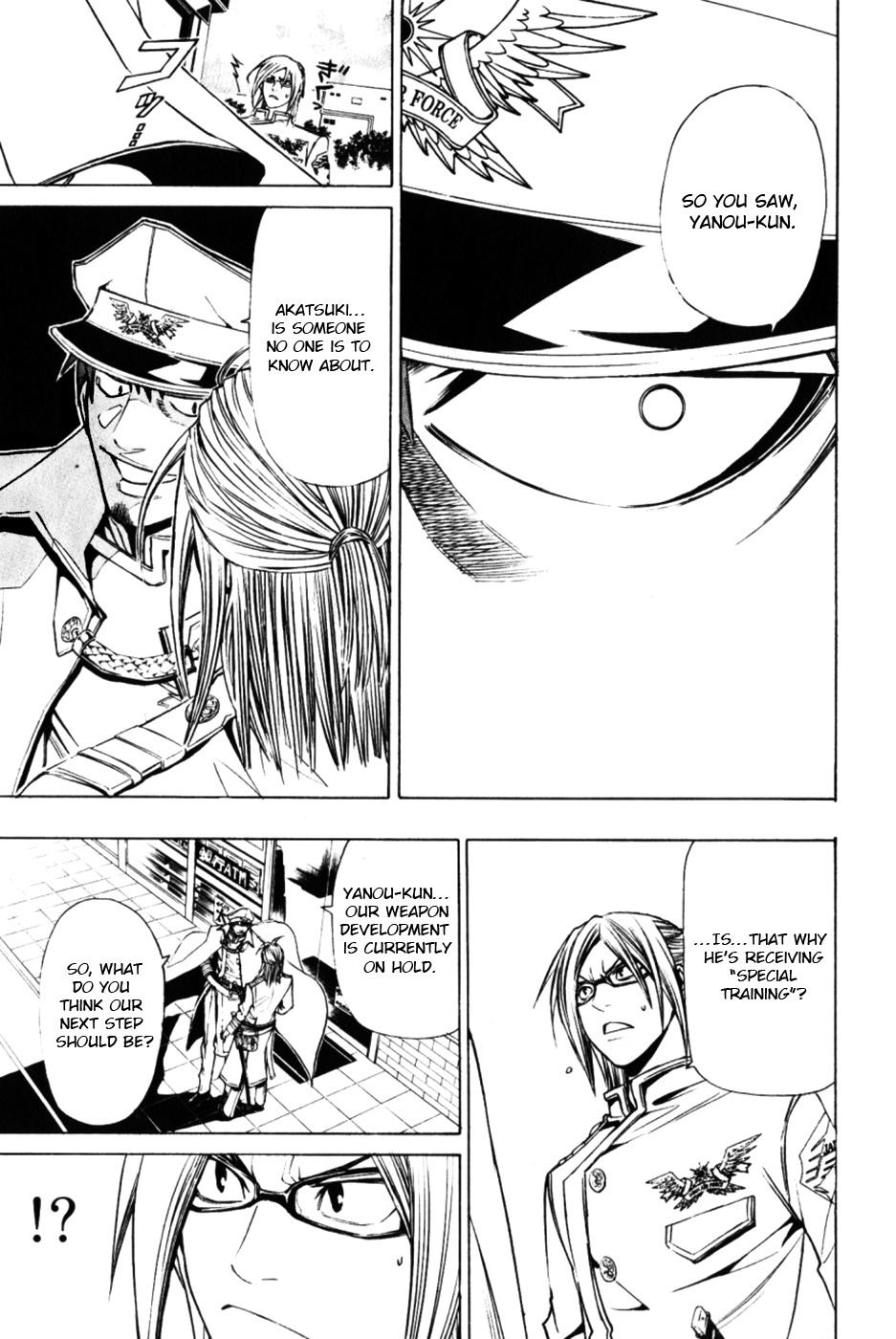 Daikusei Kuuki Heishidan Chapter 2 page 13 - Chapter 2: Akatsuki's Secret