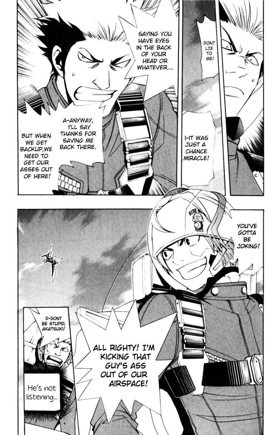 Daikusei Kuuki Heishidan Chapter 2 page 4 - Chapter 2: Akatsuki's Secret