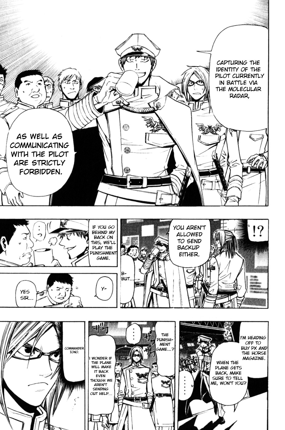 Daikusei Kuuki Heishidan Chapter 2 page 8 - Chapter 2: Akatsuki's Secret