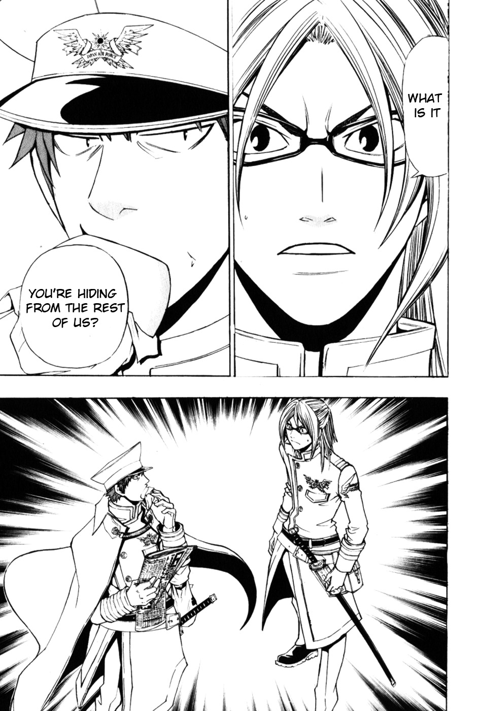 Daikusei Kuuki Heishidan Chapter 2 page 9 - Chapter 2: Akatsuki's Secret