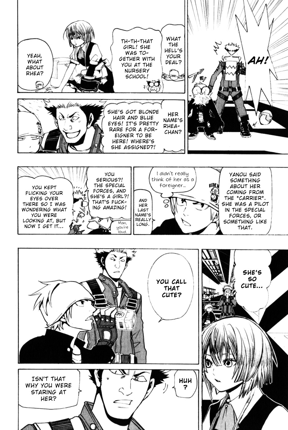 Daikusei Kuuki Heishidan Chapter 4 page 13 - Chapter 4: Rhea Calquerite