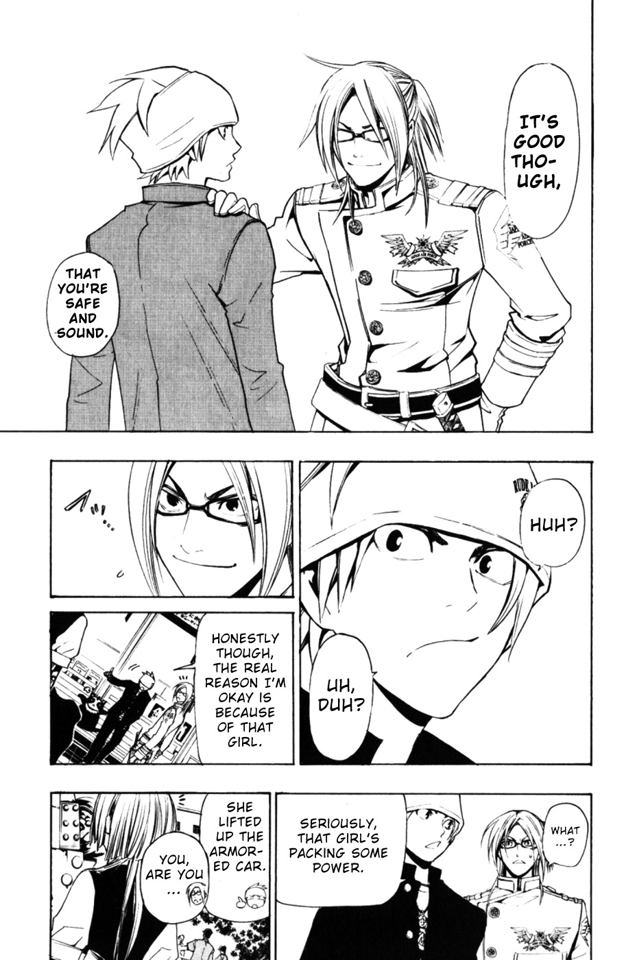 Daikusei Kuuki Heishidan Chapter 4 page 6 - Chapter 4: Rhea Calquerite