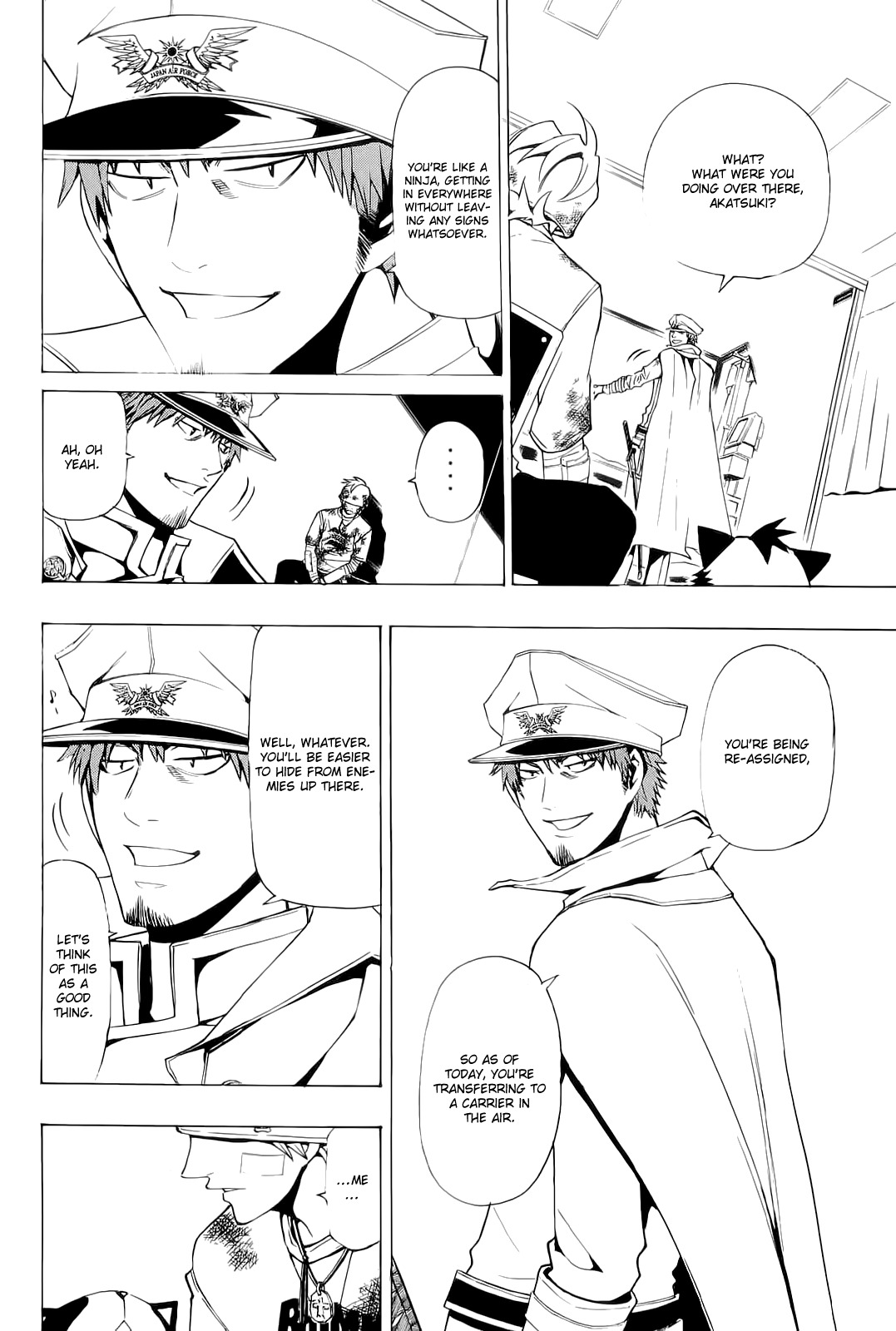 Daikusei Kuuki Heishidan Chapter 5 page 21 - Chapter 5: Dangerous Eyes