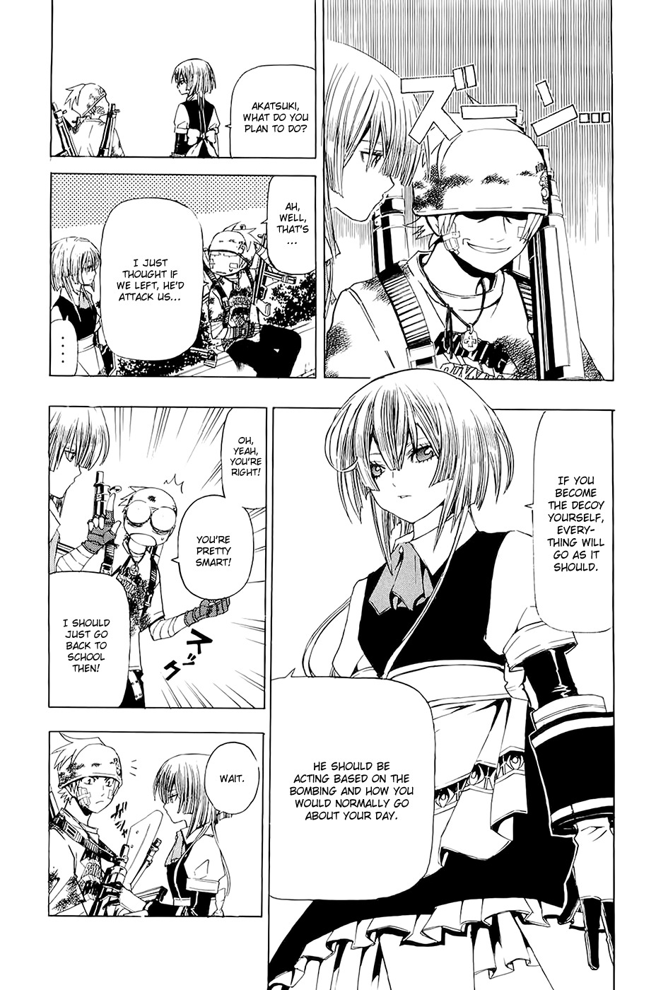 Daikusei Kuuki Heishidan Chapter 6 page 4 - Chapter 6: The Pursuer