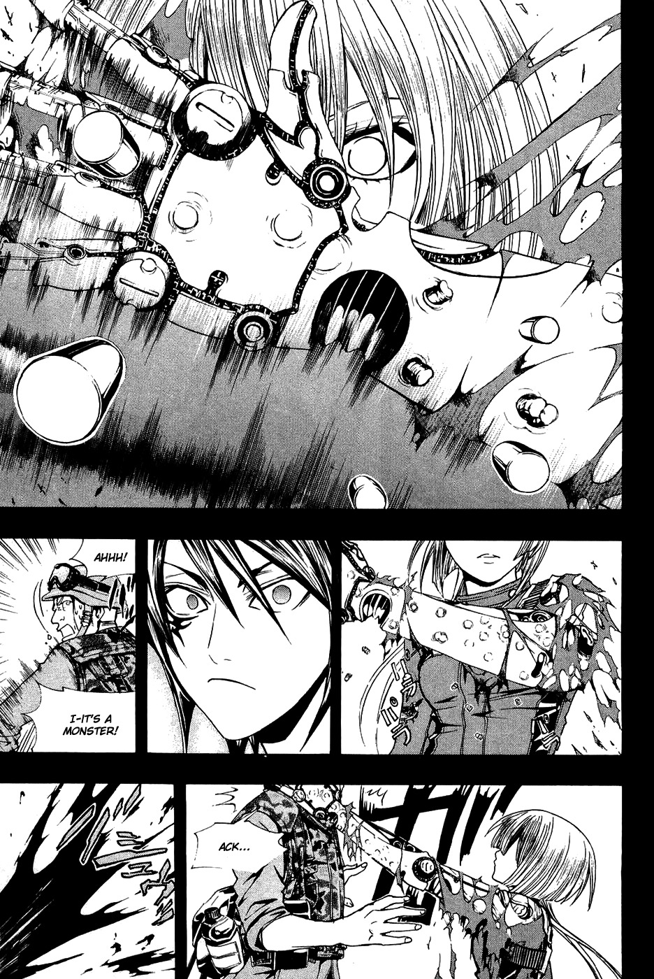 Daikusei Kuuki Heishidan Chapter 8 page 19 - Chapter 8: First Contact