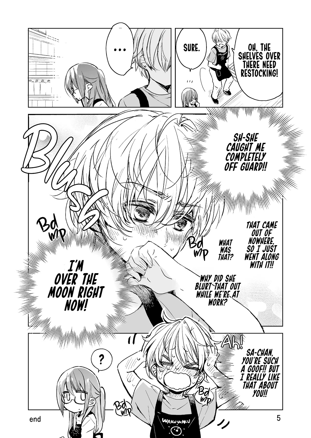 Daily Life of Sa-chan, a Drugstore Clerk Chapter 1 page 5 - Chapter 1