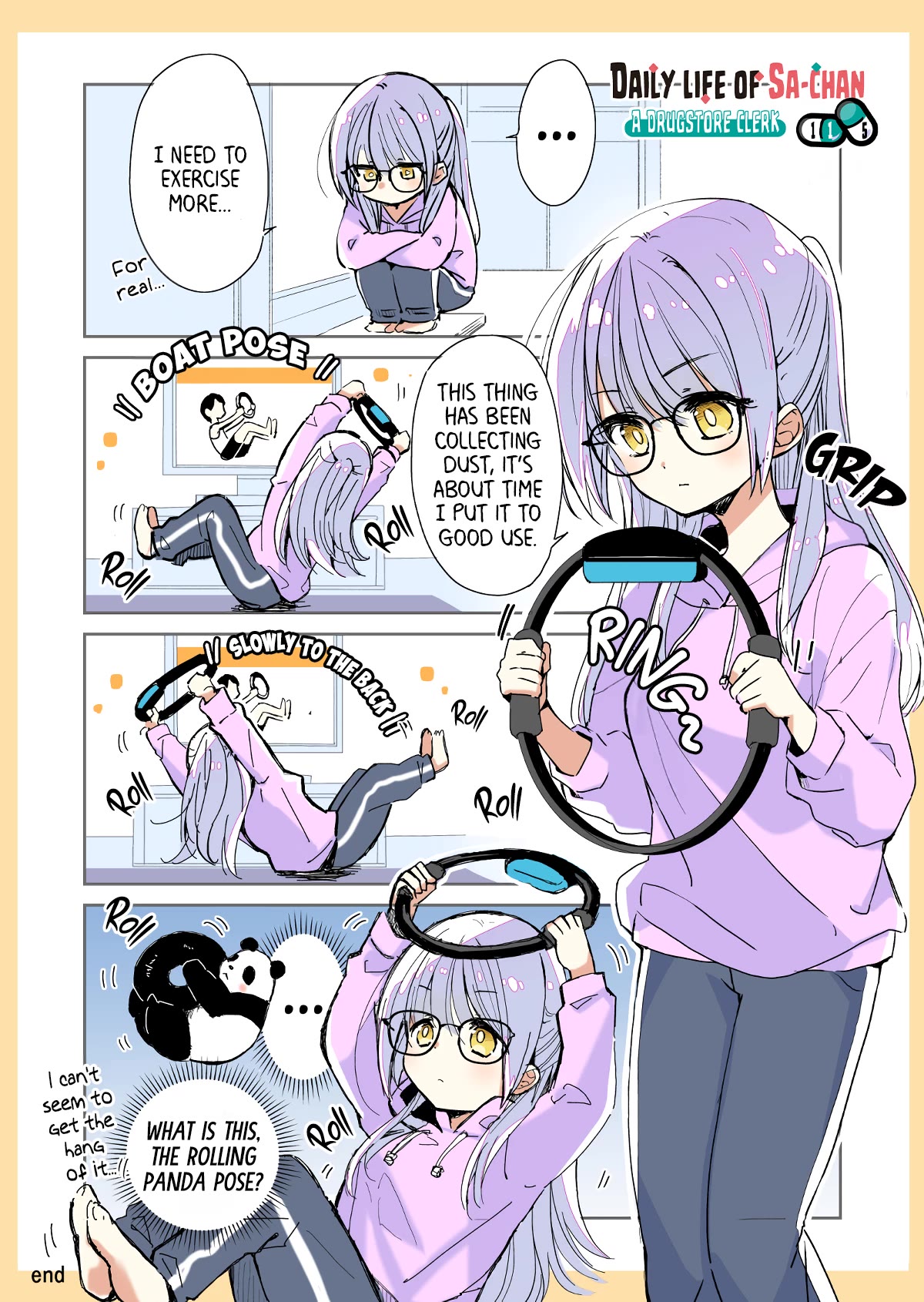 Daily Life of Sa-chan, a Drugstore Clerk Chapter 11.5 page 1 - Chapter 11.5