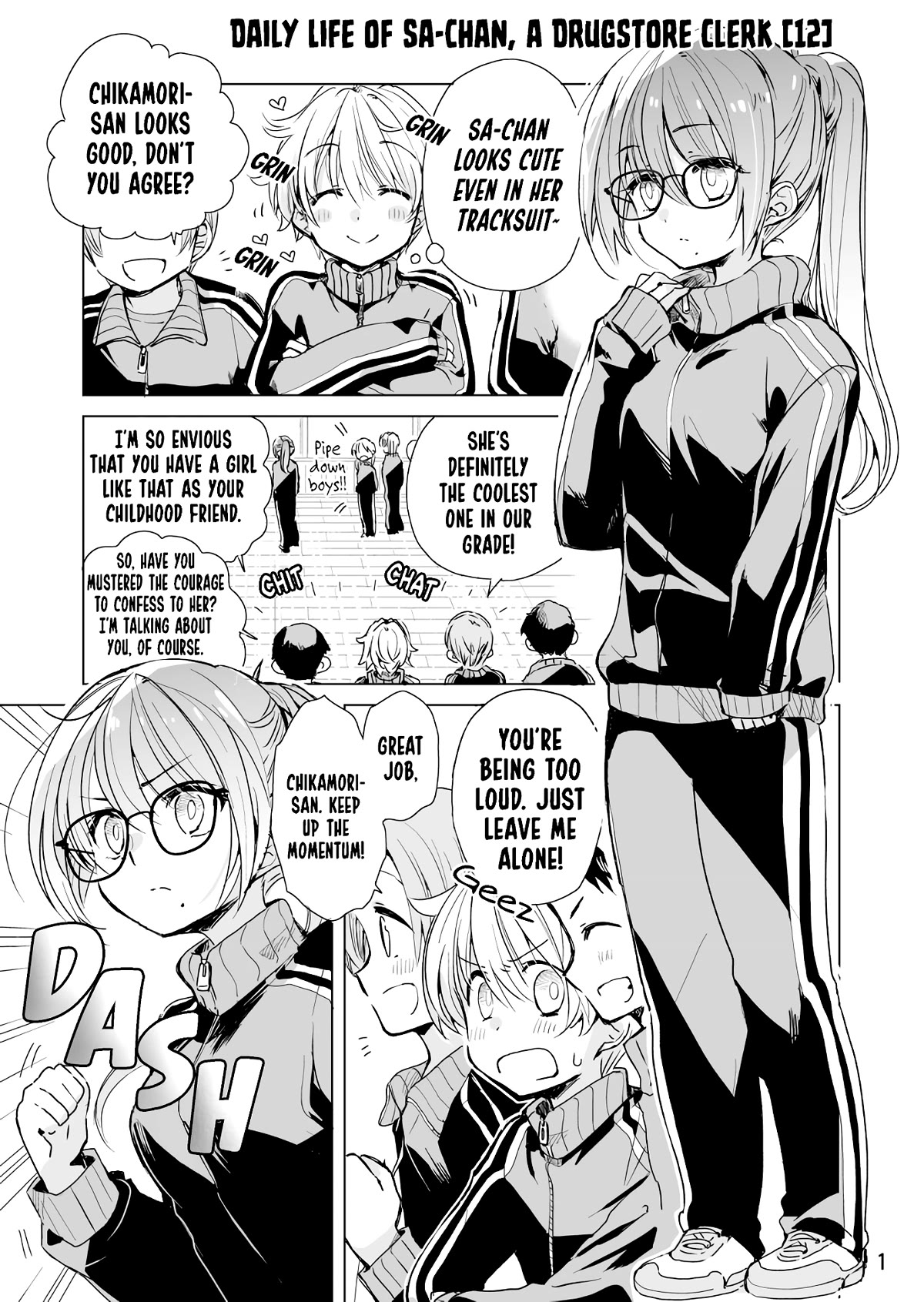 Daily Life of Sa-chan, a Drugstore Clerk Chapter 12 page 1 - Chapter 12