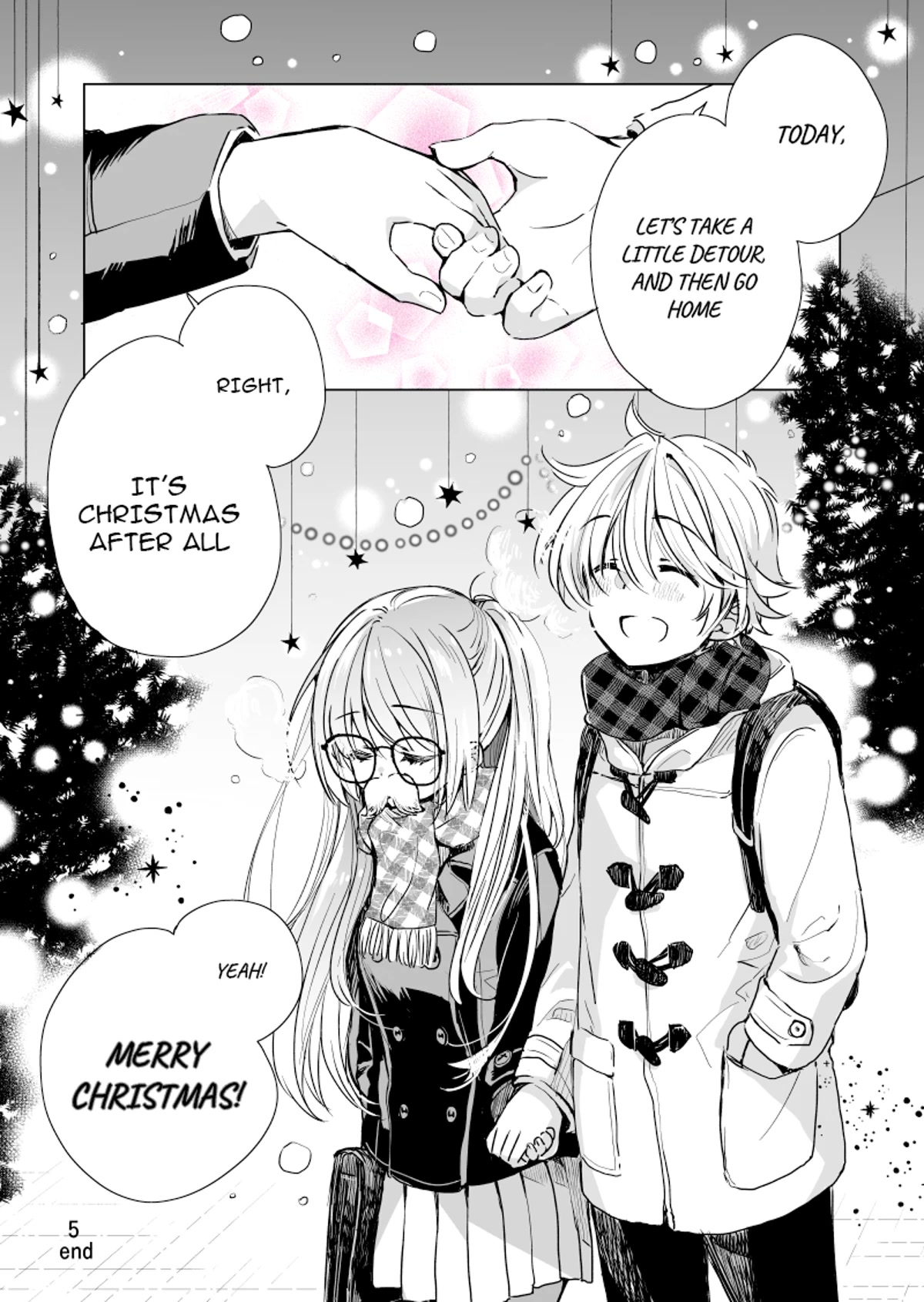 Daily Life of Sa-chan, a Drugstore Clerk Chapter 13 page 5 - Chapter 13: Christmas Special