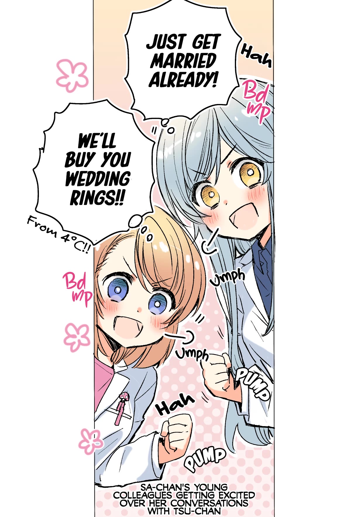 Daily Life of Sa-chan, a Drugstore Clerk Chapter 14.4 page 1 - Chapter 14.4